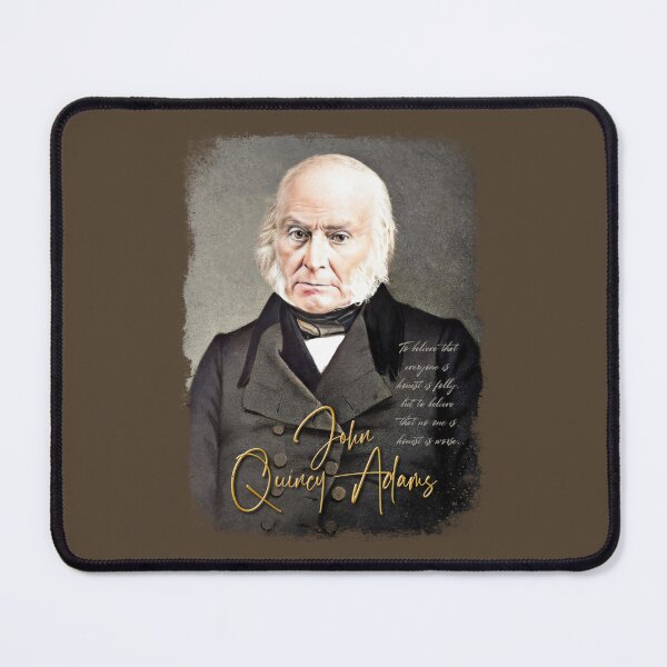 Item preview, John Quincy Adams designed and sold by Trexyca Artworks Store.