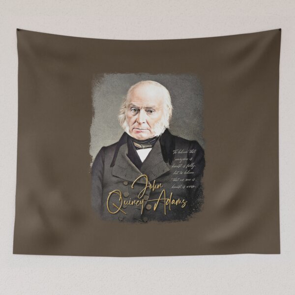 Item preview, John Quincy Adams designed and sold by Trexyca Artworks Store.