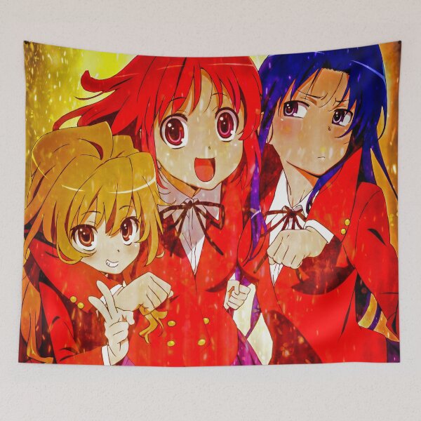Item preview, Minori Kushieda Toradora Anime Girl Cheerful Energy Bright Glow designed and sold by Tokyonomad.