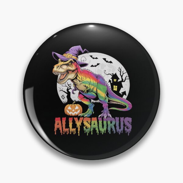 Item preview, LGBT Halloween Dinosaur T Rex Gay Dino Allysaurus Rainbow  designed and sold by joyouartArt.