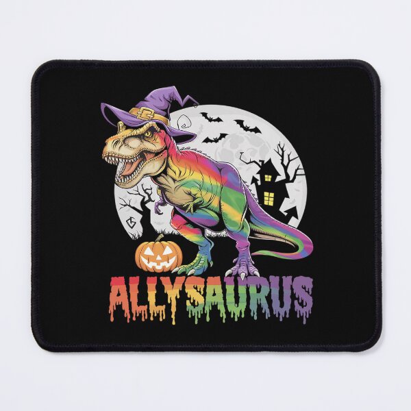 Item preview, LGBT Halloween Dinosaur T Rex Gay Dino Allysaurus Rainbow designed and sold by joyouartArt.