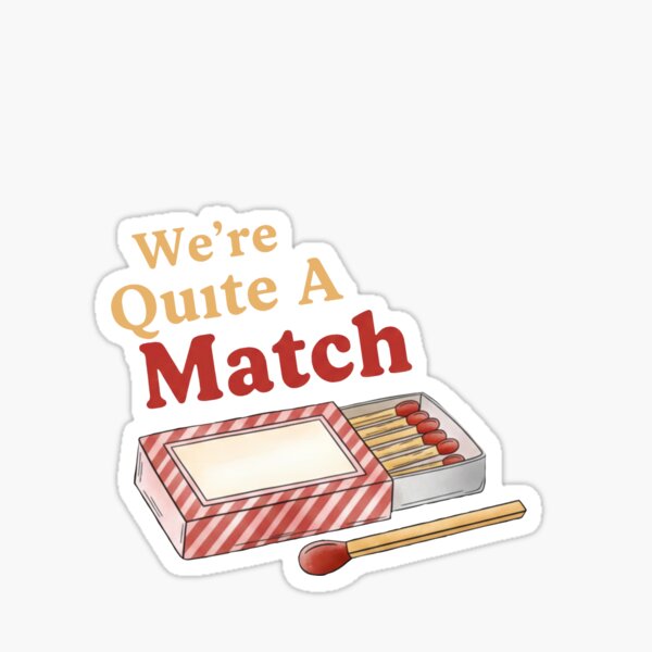 Item preview, WE'RE QUITE A MATCH--T-shirt design for valentines, simple, unique and customized Unisex  designed and sold by RJRDesignStore1.
