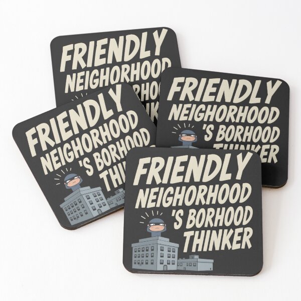 Item preview, Friendly Neighborhood Overthinker – Funny Superhero Parody Design designed and sold by gavinroyal.