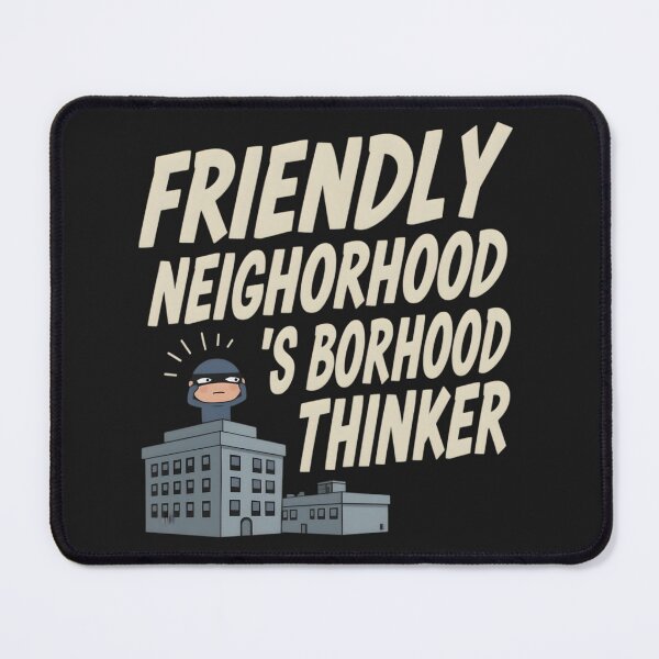 Item preview, Friendly Neighborhood Overthinker – Funny Superhero Parody Design designed and sold by gavinroyal.