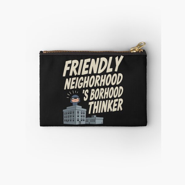 Item preview, Friendly Neighborhood Overthinker – Funny Superhero Parody Design designed and sold by gavinroyal.
