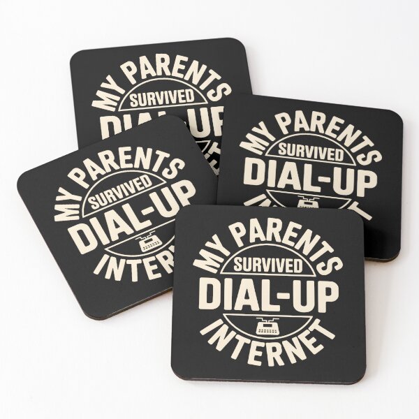 Item preview, My Parents Survived Dial Up Internet - This funny design is for people who remember dial-up internet and enjoy nostalgic tech humor. designed and sold by ZyziowskyArt.