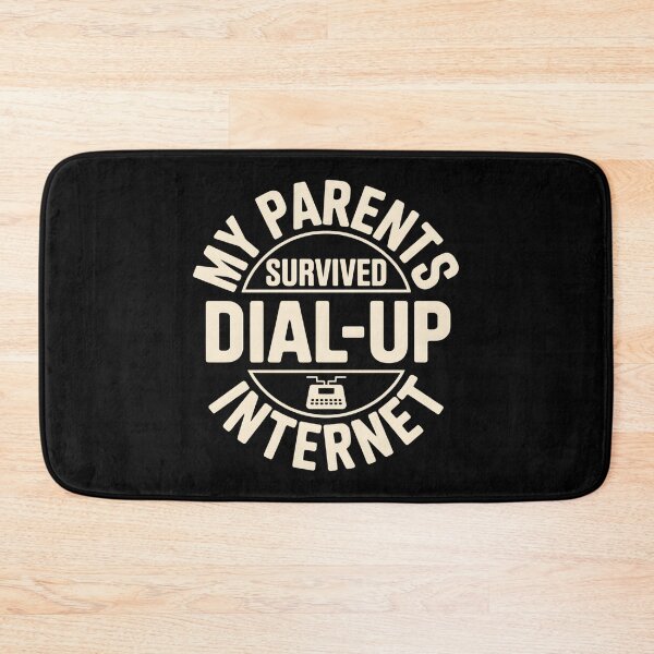 Item preview, My Parents Survived Dial Up Internet - This funny design is for people who remember dial-up internet and enjoy nostalgic tech humor. designed and sold by ZyziowskyArt.