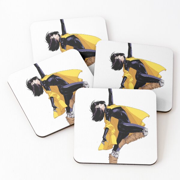 Item preview, Alita Battle Angel Graceful Yellow Cloak Anime Girl designed and sold by Tokyonomad.