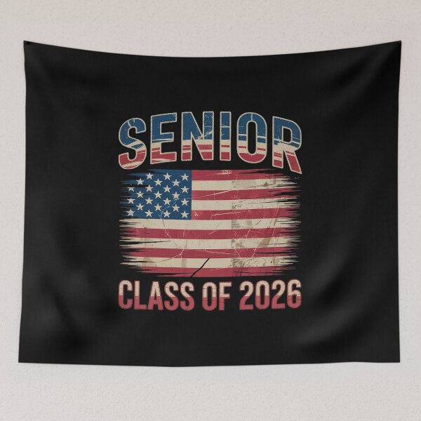 Item preview, Senior 2026 Class Of 2026 American USA Flag Graduation designed and sold by angolinnArt.