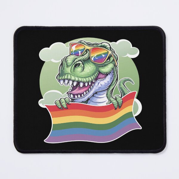 Item preview, LGBT T-Rex Dino Rainbow Flag Gay Pride Month LGBT Day designed and sold by joyouartArt.