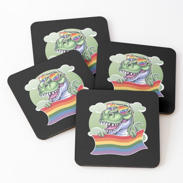 Item preview, LGBT T-Rex Dino Rainbow Flag Gay Pride Month LGBT Day  designed and sold by joyouartArt.