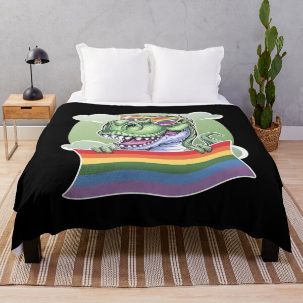 Item preview, LGBT T-Rex Dino Rainbow Flag Gay Pride Month LGBT Day designed and sold by joyouartArt.