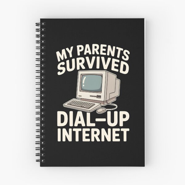 Item preview, My Parents Survived Dial Up Internet - This funny design is for people who remember dial-up internet and enjoy nostalgic tech humor. designed and sold by ZyziowskyArt.
