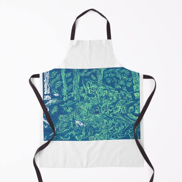 Item preview, illustrative path of peace blue and green glitched designed and sold by Aimzeescrazycreations.