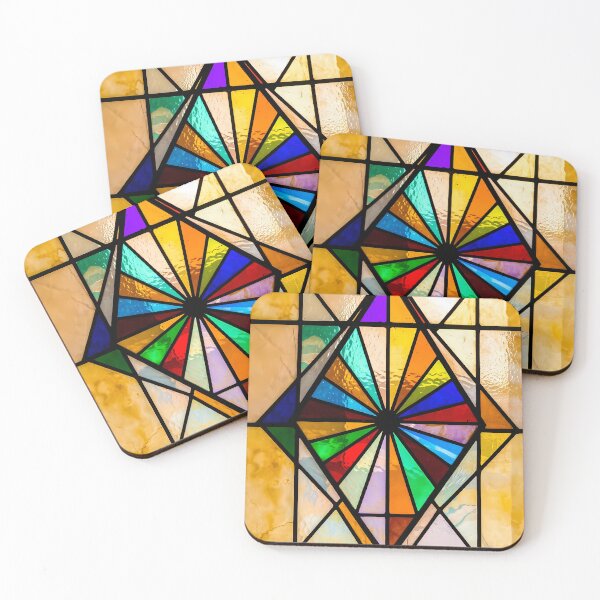 Item preview, Modern Colorful Stained Glass Texture (image size 7840x11680) designed and sold by Digital-Davinci.