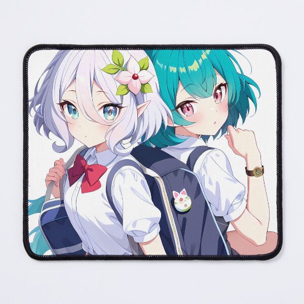 Item preview, Kokkoro And Aoi Modern Companions Princess Connect Everyday Life Anime Girl designed and sold by Tokyonomad.