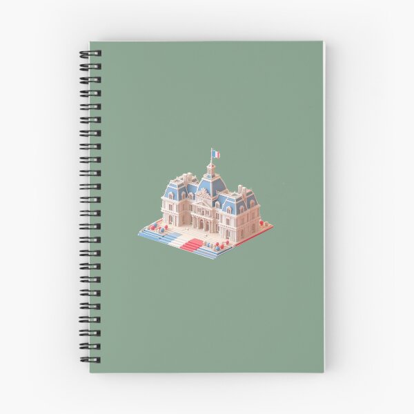Item preview, Cute 3D Royal Palace Label – France Flag Minimal Art ,  designed and sold by PaintMeWorld.