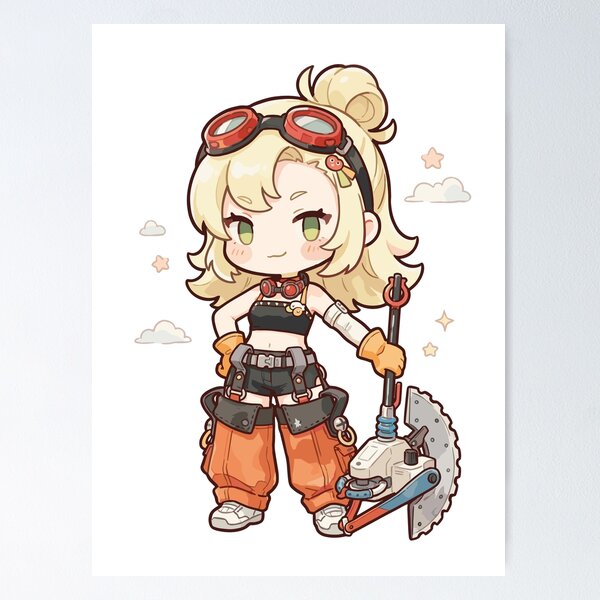 Artikelvorschau, Piper Wheel Zenless Zone Zero ZZZ Fanart entworfen und verkauft von bapupa.