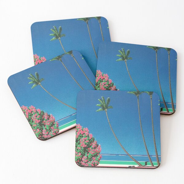 Item preview, Endless Summer Breeze – Retro Japanese Coastal Dream designed and sold by Bondira-Spono.