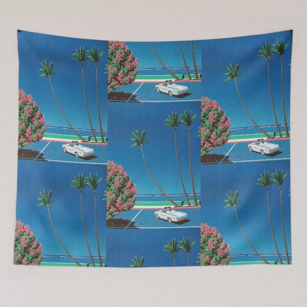 Item preview, Endless Summer Breeze – Retro Japanese Coastal Dream designed and sold by Bondira-Spono.