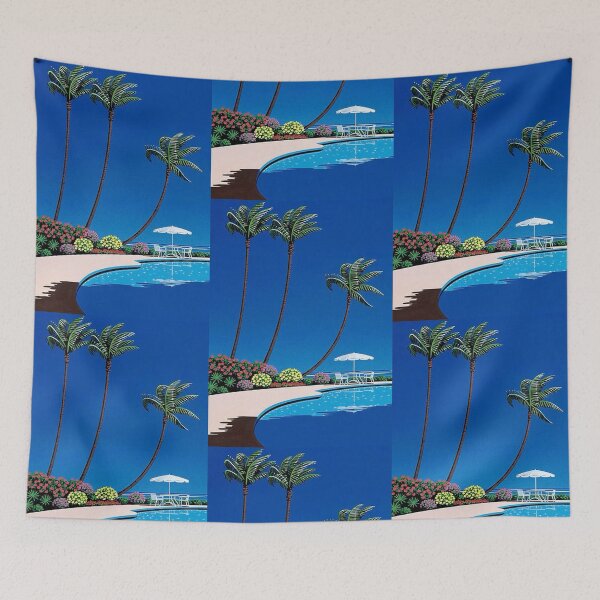 Item preview, Endless Summer Breeze – Retro Japanese Coastal Dream designed and sold by Bondira-Spono.