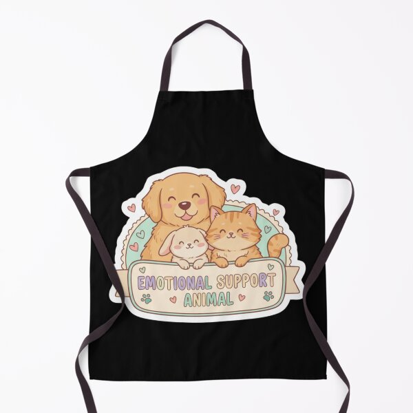 Item preview, Emotional Support Animal Sticker - ESA Gift Mental Health Pet Owner Therapy Animal Cute designed and sold by RealVibeVault.