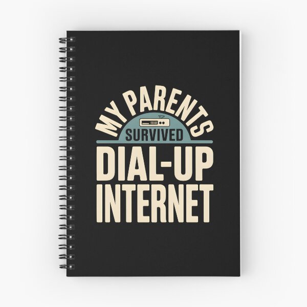 Item preview, My Parents Survived Dial Up Internet - This funny design is for people who remember dial-up internet and enjoy nostalgic tech humor. designed and sold by ZyziowskyArt.
