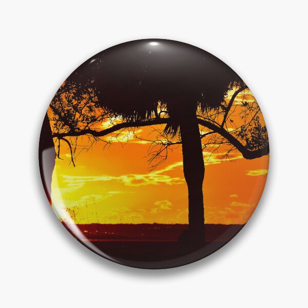 Item preview, Silhouette of Trees at Sunset designed and sold by MercerImages.