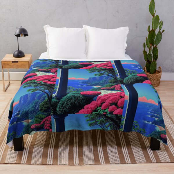 Item preview, Endless Summer Breeze – Retro Japanese Coastal Dream designed and sold by Bondira-Spono.