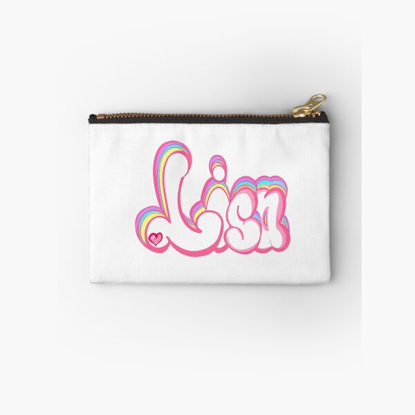 Item preview, Lisa popular girls and women first name in white with pastels. Personalized personalised customised name Lisa designed and sold by Artonmytee.