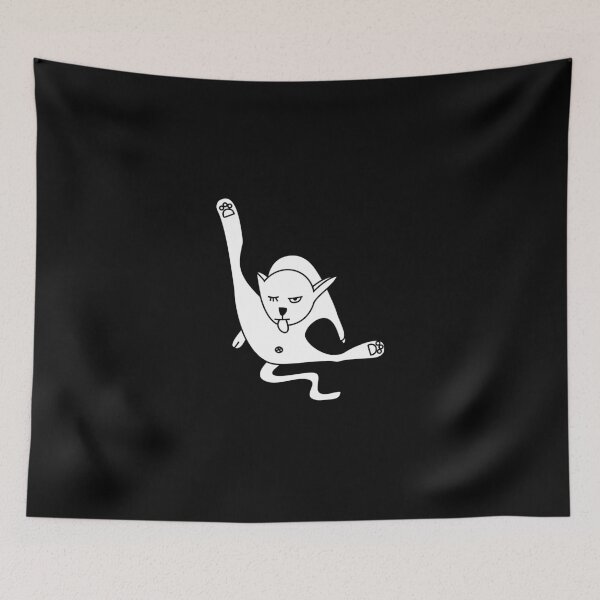 Item preview, Rude Cat Cleans Itself designed and sold by oberdoofus.