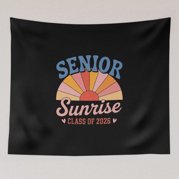 Item preview, Senior Sunrise 2026 Boho Colorful High School Jenior  designed and sold by angolinnArt.