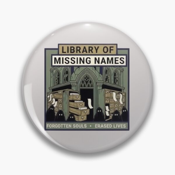 Item preview, Library of Missing Names designed and sold by Rare Plus Apparel!.