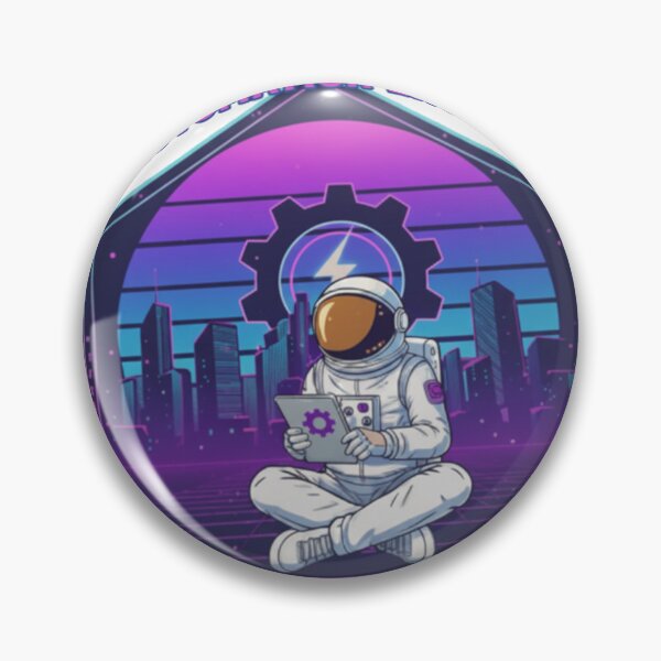 Artikelvorschau, AI Automation Engineer Astronaut - Synthwave Retro Tech entworfen und verkauft von Alta-store.