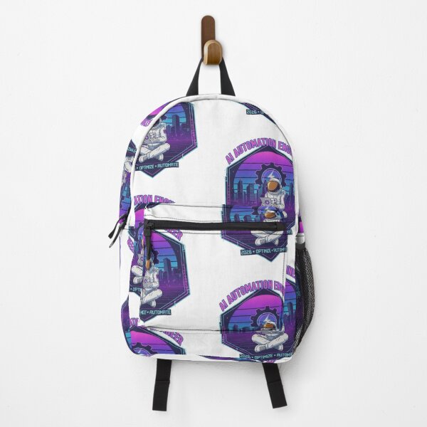 Item preview, AI Automation Engineer Astronaut - Synthwave Retro Tech designed and sold by Alta-store.