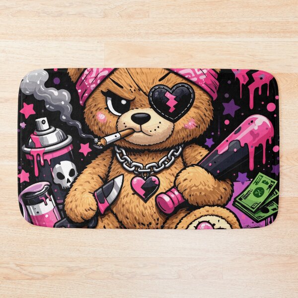 Item preview, Love & Hate Choose Your Side Teddy Bear Valentine's Day Dark designed and sold by Sitchko.