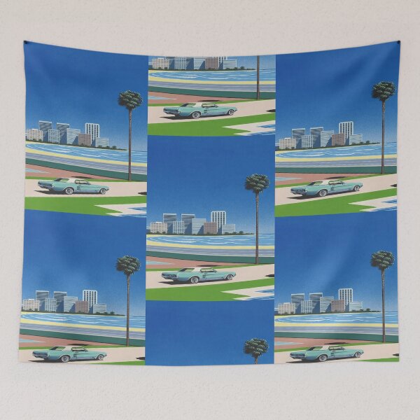 Item preview, Endless Summer Breeze – Retro Japanese Coastal Dream designed and sold by Bondira-Spono.