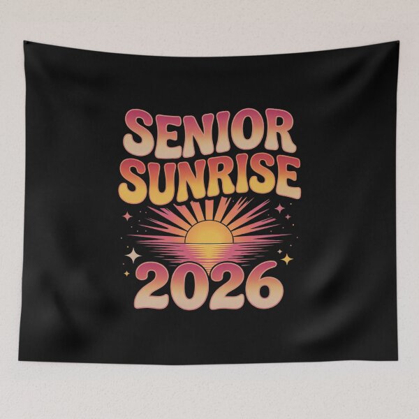 Item preview, Senior Sunrise 2026 Boho Colorful High School Senior 17 designed and sold by angolinnArt.