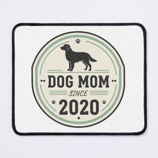 Item preview, Dog Mom Since 2020 Personalized Sticker - Custom Pet Parent Gift Dog Owner New Puppy Tags designed and sold by RealVibeVault.