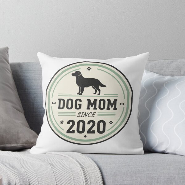 Item preview, Dog Mom Since 2020 Personalized Sticker - Custom Pet Parent Gift Dog Owner New Puppy Tags designed and sold by RealVibeVault.