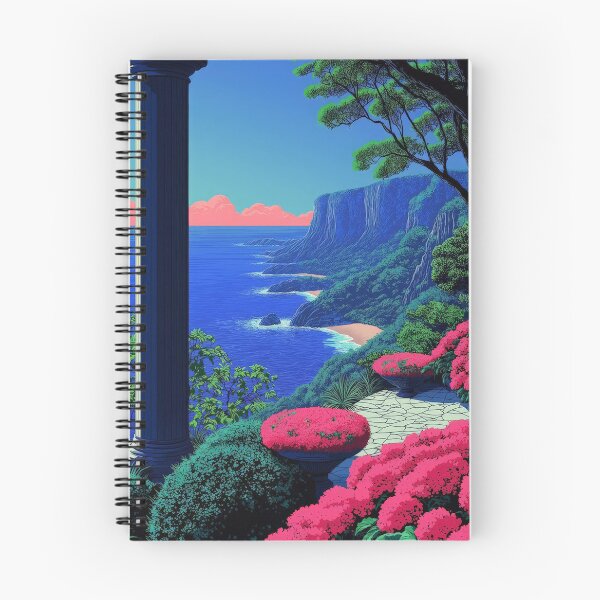 Item preview, Endless Summer Breeze – Retro Japanese Coastal Dream designed and sold by Bondira-Spono.