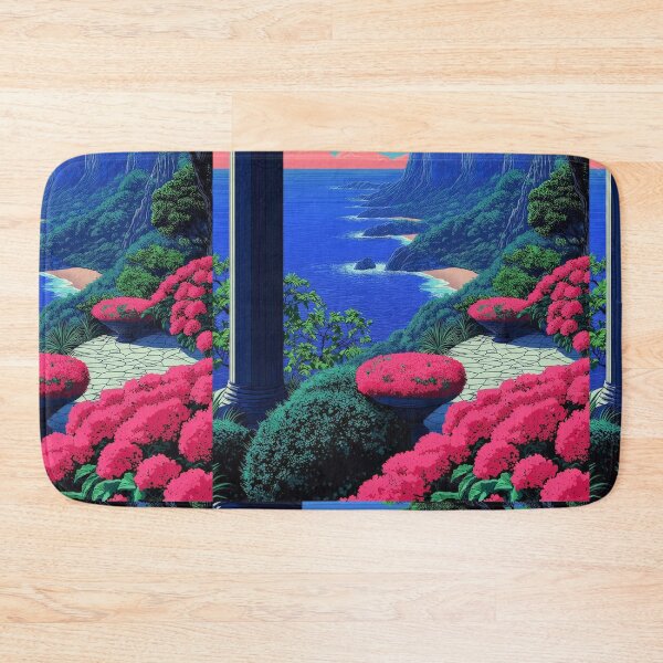Item preview, Endless Summer Breeze – Retro Japanese Coastal Dream designed and sold by Bondira-Spono.