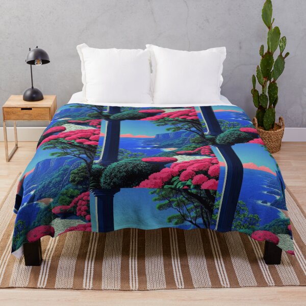 Item preview, Endless Summer Breeze – Retro Japanese Coastal Dream designed and sold by Bondira-Spono.