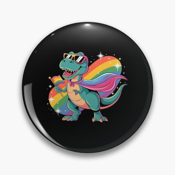 Item preview, Pride Dinosaur LGBT Gay Lesbian Transgender Trans LGBT Pride  designed and sold by joyouartArt.