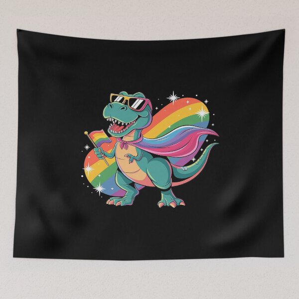 Item preview, Pride Dinosaur LGBT Gay Lesbian Transgender Trans LGBT Pride  designed and sold by joyouartArt.