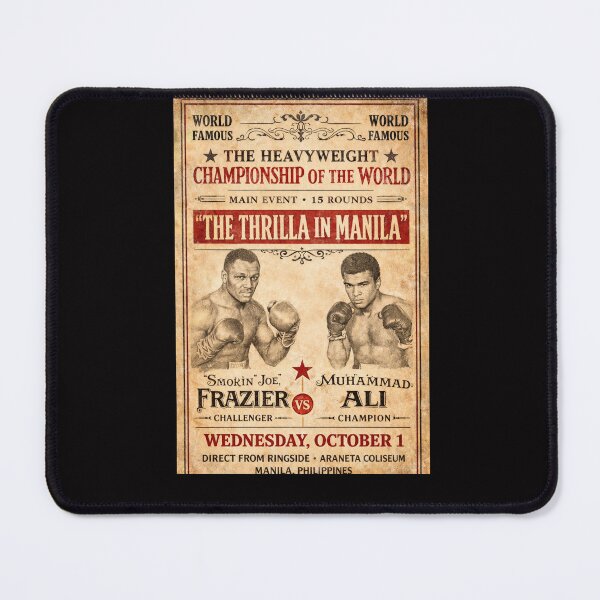 Item preview, Reimagined Thrilla in Manila Poster designed and sold by halibutgoatramb.