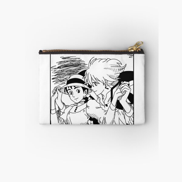 Item preview, howls moving castle designed and sold by Kama black&white.