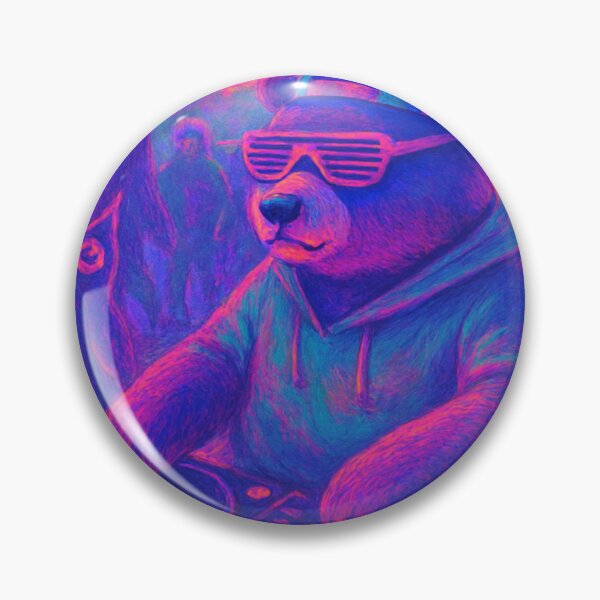Artikelvorschau, Bären-DJ-Parade: Vaporwave-Zoo-Vibes entworfen und verkauft von LuxuryApparels.