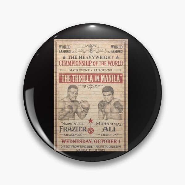 Item preview, Reimagined Thrilla in Manila Poster designed and sold by halibutgoatramb.