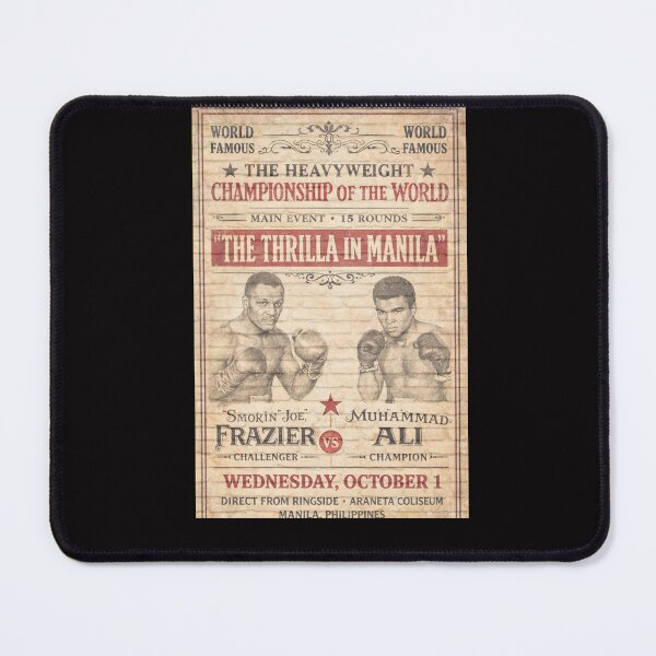 Item preview, Reimagined Thrilla in Manila Poster designed and sold by halibutgoatramb.